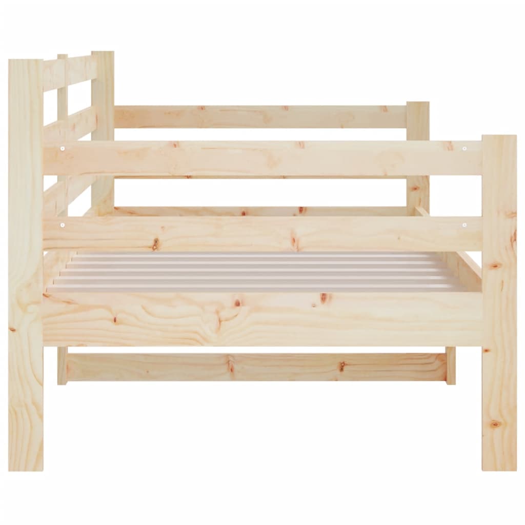 Slaapbank zonder matras 90x190 cm massief grenenhout is nu te koop bij PeponiXL, paradijselijk wonen!
