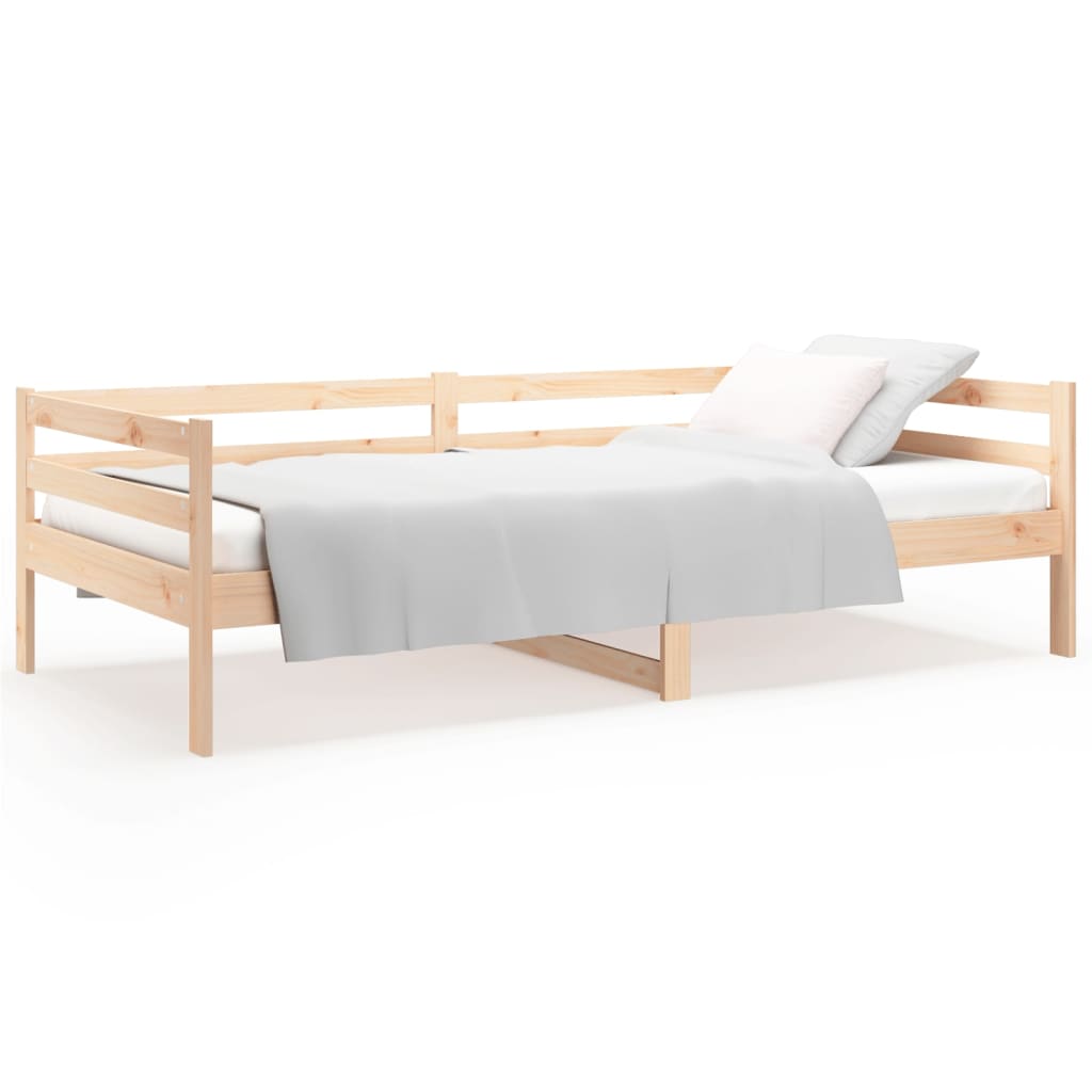 Slaapbank zonder matras 80x200 cm massief grenenhout is nu te koop bij PeponiXL, paradijselijk wonen!