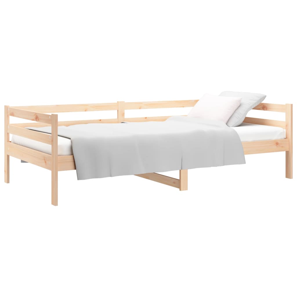 Slaapbank zonder matras 80x200 cm massief grenenhout is nu te koop bij PeponiXL, paradijselijk wonen!