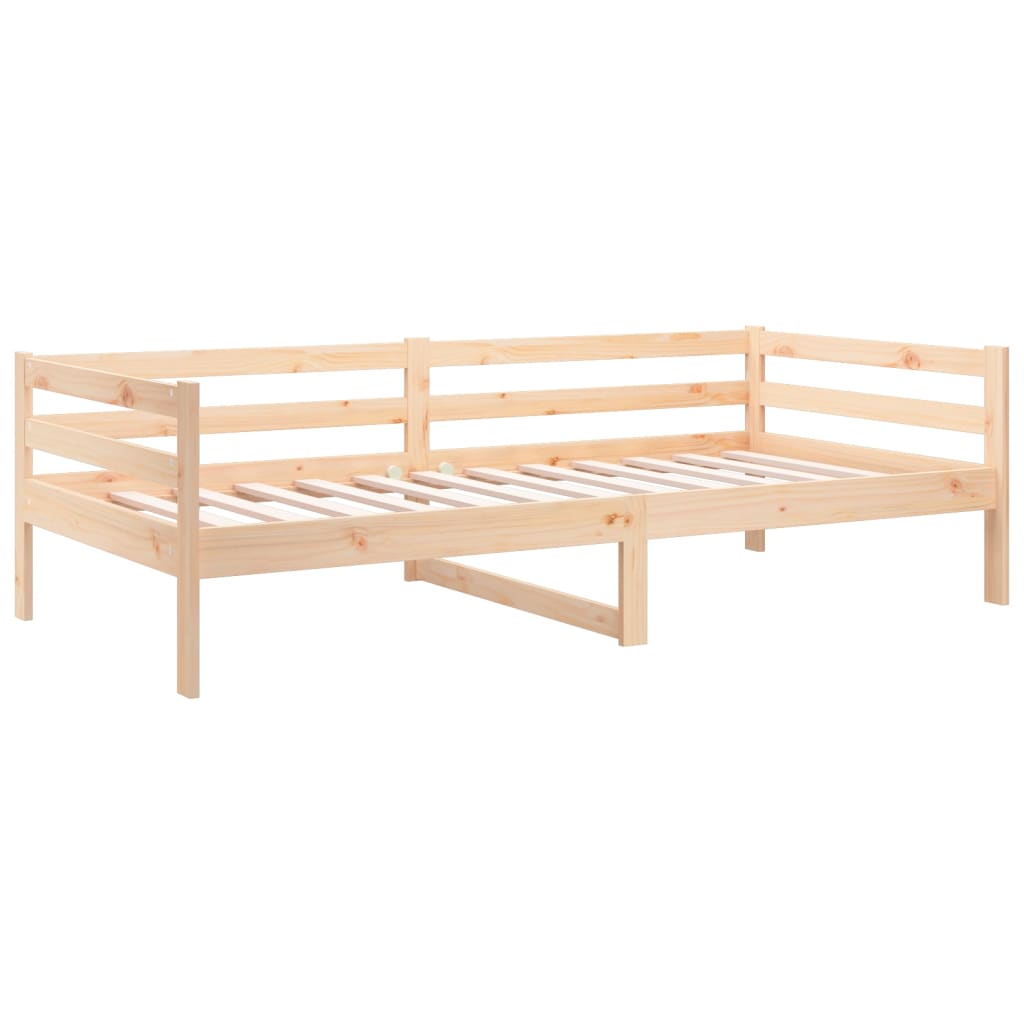 Slaapbank zonder matras 80x200 cm massief grenenhout is nu te koop bij PeponiXL, paradijselijk wonen!