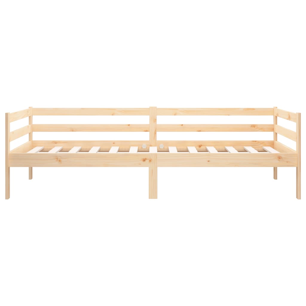 Slaapbank zonder matras 80x200 cm massief grenenhout is nu te koop bij PeponiXL, paradijselijk wonen!