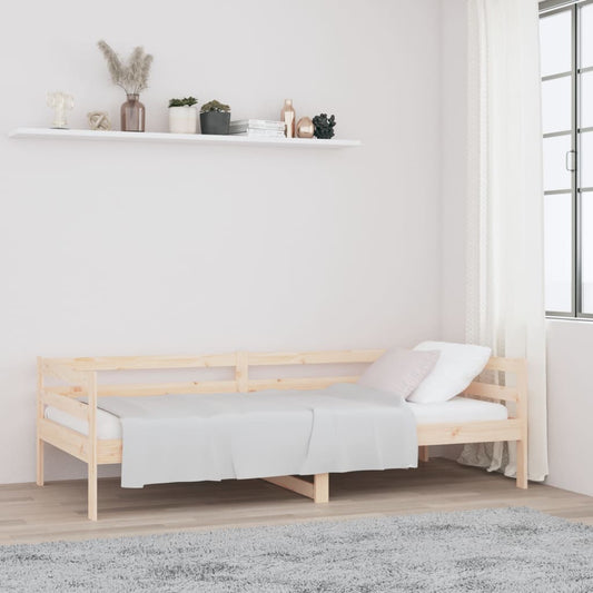 Slaapbank zonder matras 80x200 cm massief grenenhout is nu te koop bij PeponiXL, paradijselijk wonen!