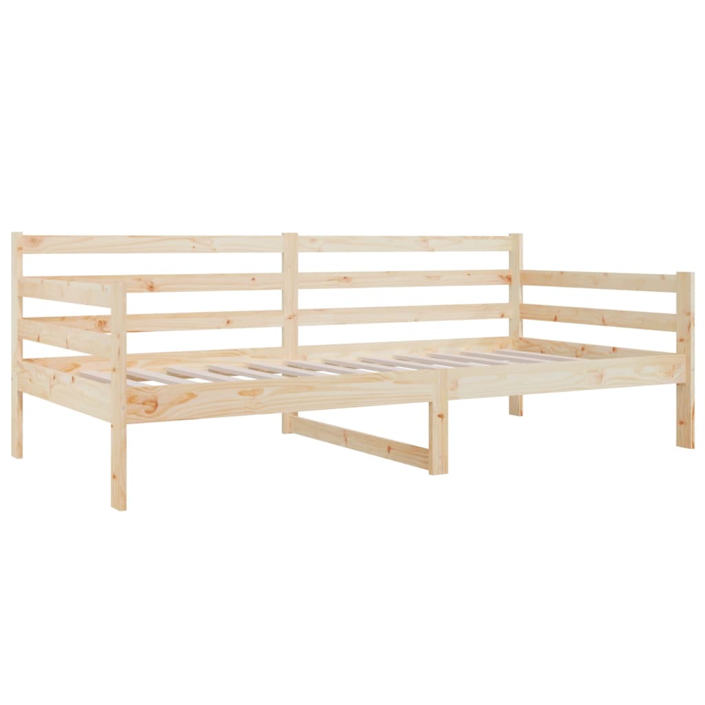 Slaapbank zonder matras 80x200 cm massief grenenhout is nu te koop bij PeponiXL, paradijselijk wonen!