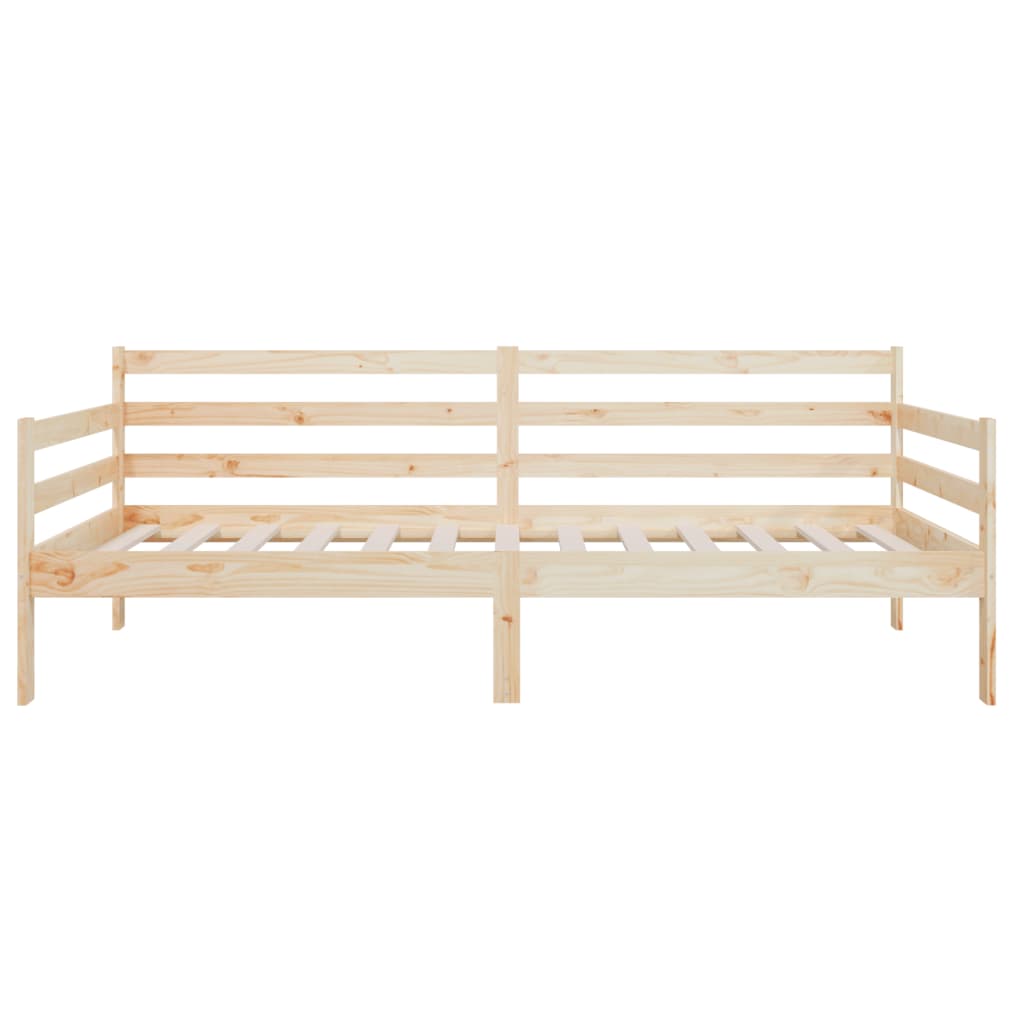 Slaapbank zonder matras 80x200 cm massief grenenhout is nu te koop bij PeponiXL, paradijselijk wonen!