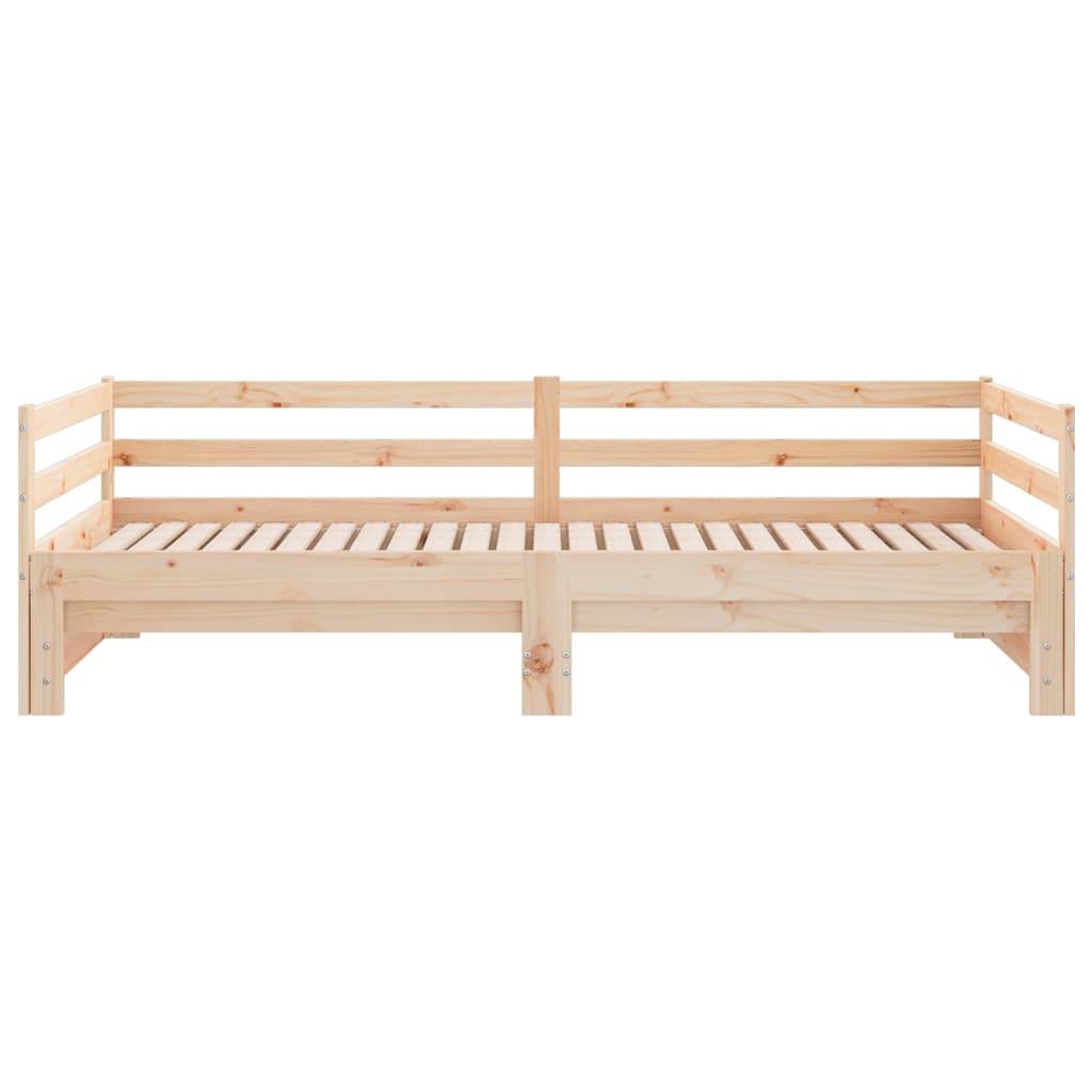 Uitschuifbare slaapbank zonder matras 80x200 cm is nu te koop bij PeponiXL, paradijselijk wonen!
