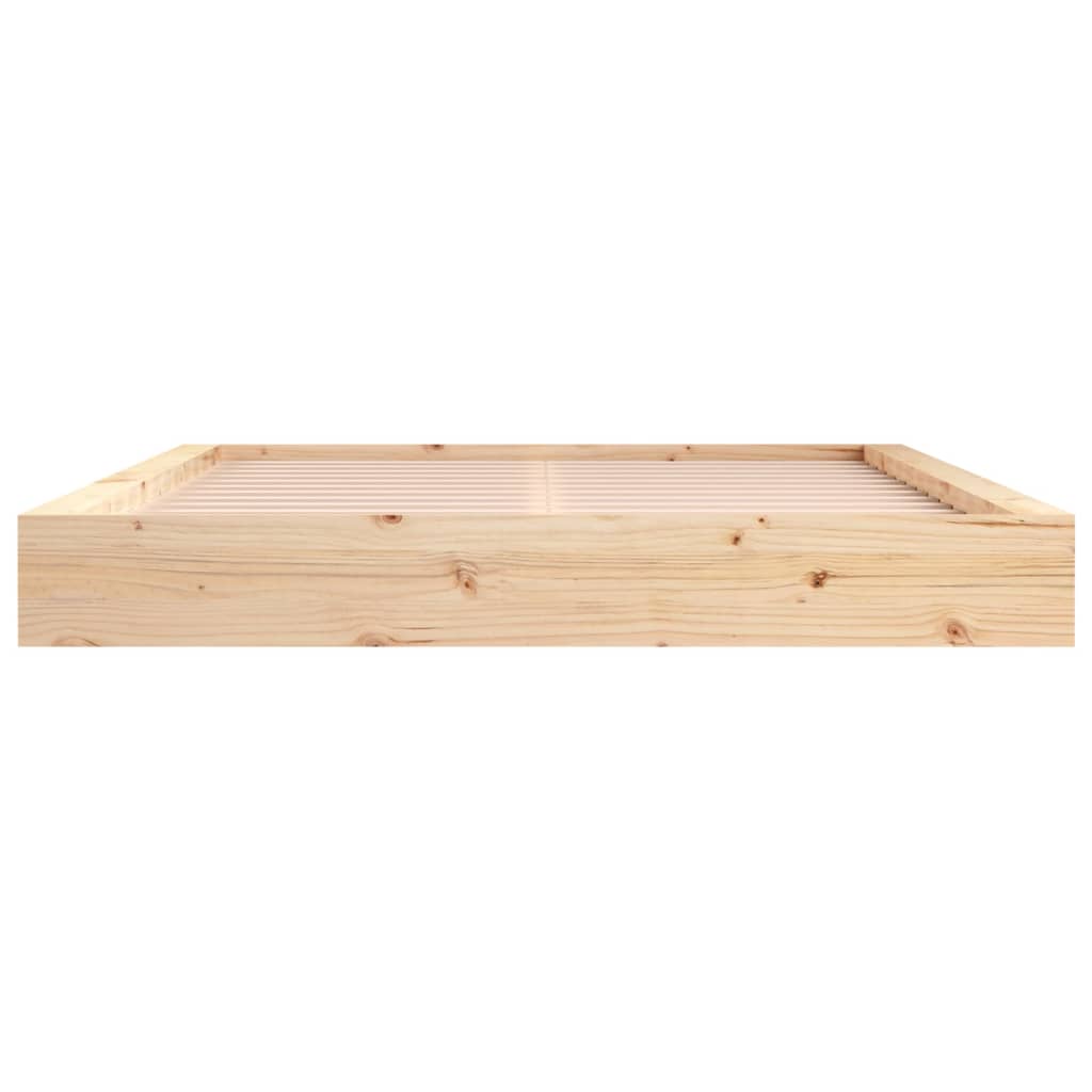 Bedframe massief hout 160x200 cm is nu te koop bij PeponiXL, paradijselijk wonen!
