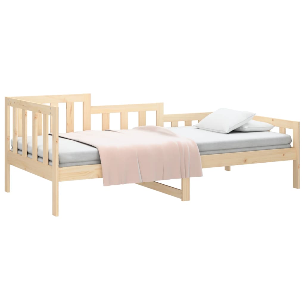 Slaapbank zonder matras 80x200 cm massief grenenhout is nu te koop bij PeponiXL, paradijselijk wonen!