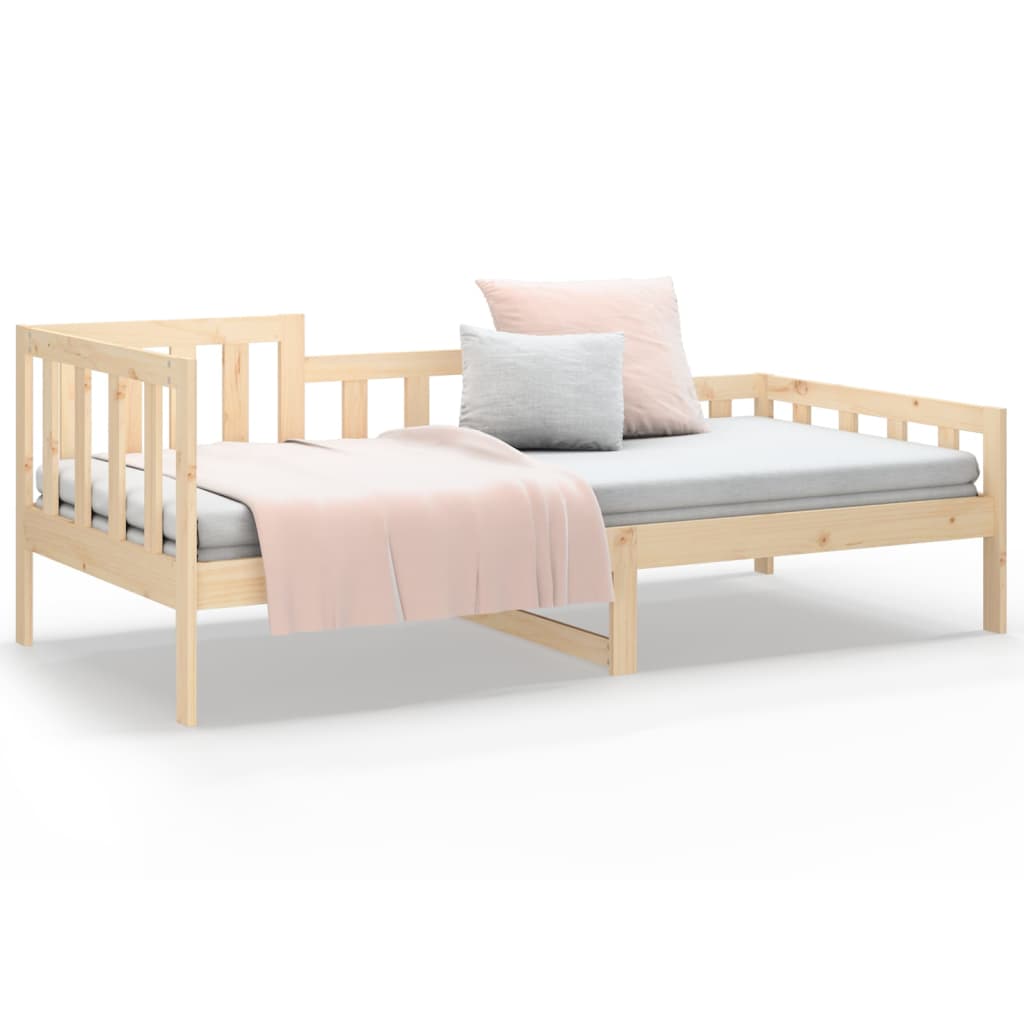 Slaapbank zonder matras 80x200 cm massief grenenhout is nu te koop bij PeponiXL, paradijselijk wonen!