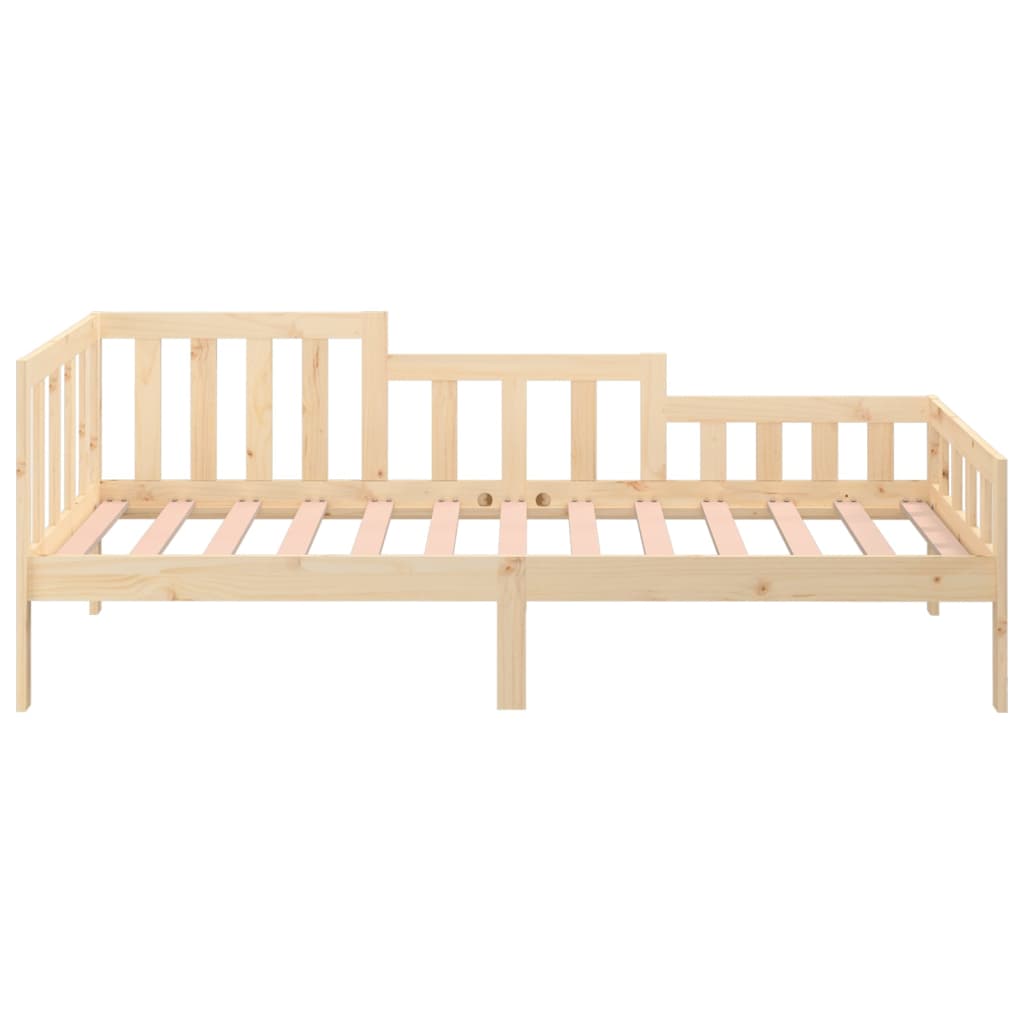 Slaapbank zonder matras 80x200 cm massief grenenhout is nu te koop bij PeponiXL, paradijselijk wonen!
