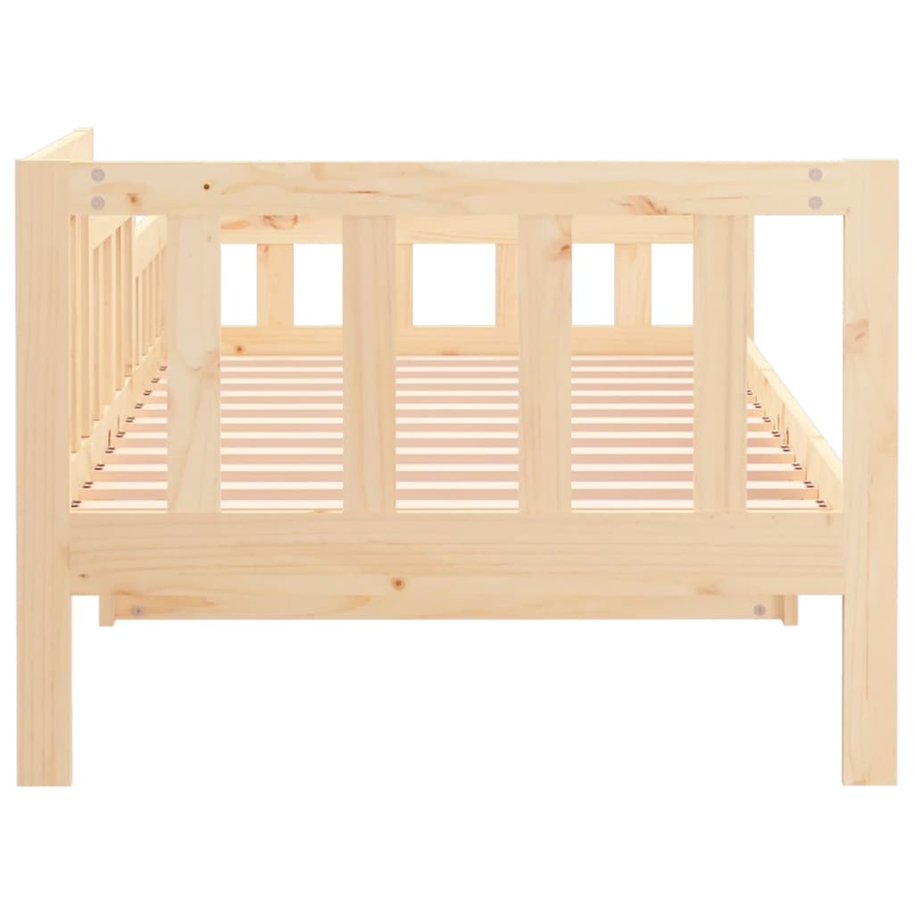 Slaapbank zonder matras 80x200 cm massief grenenhout is nu te koop bij PeponiXL, paradijselijk wonen!