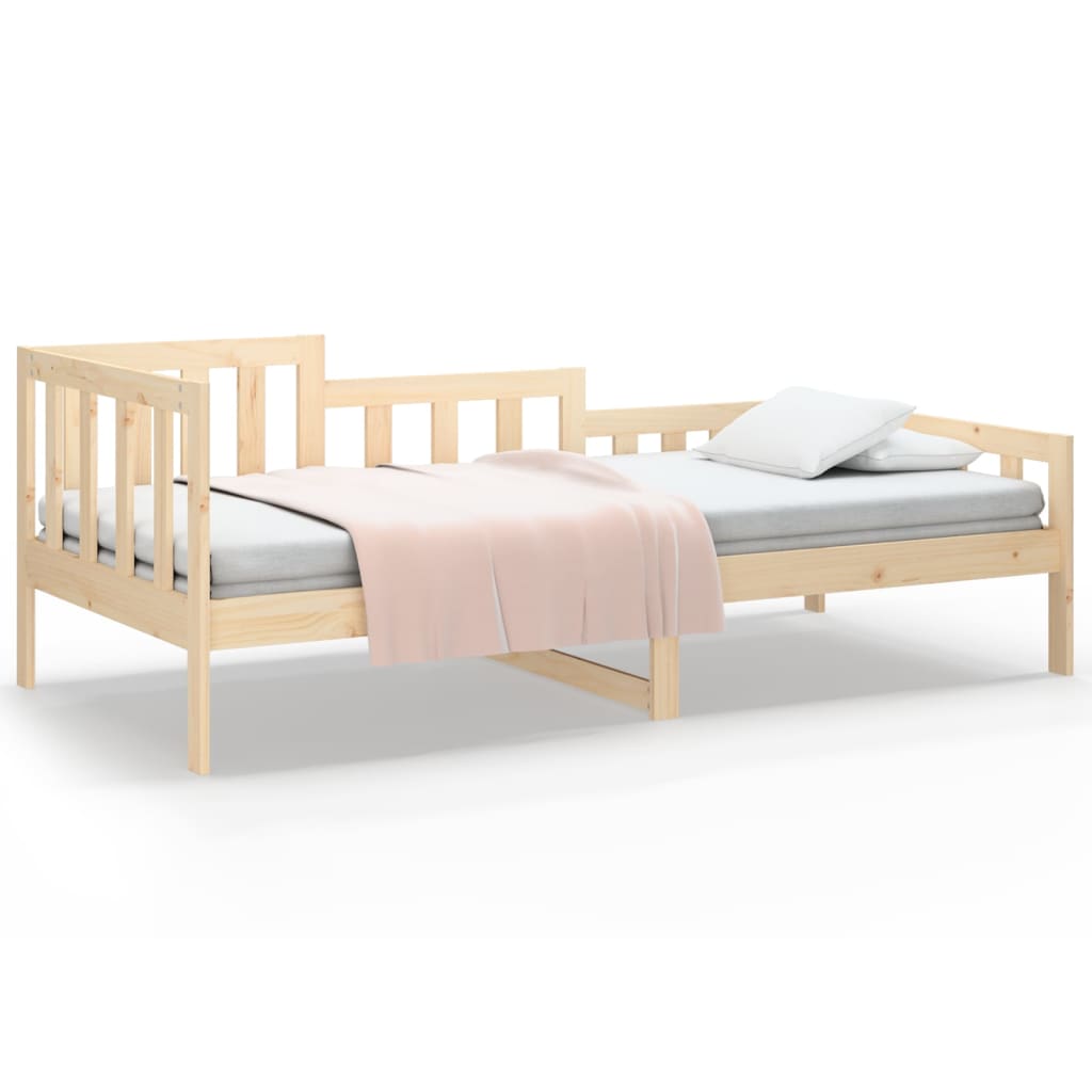 Slaapbank zonder matras 90x190 cm massief grenenhout is nu te koop bij PeponiXL, paradijselijk wonen!