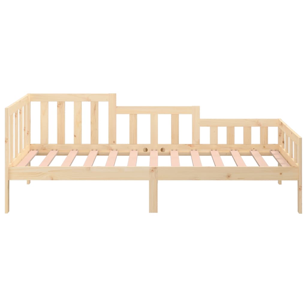 Slaapbank zonder matras 90x190 cm massief grenenhout is nu te koop bij PeponiXL, paradijselijk wonen!