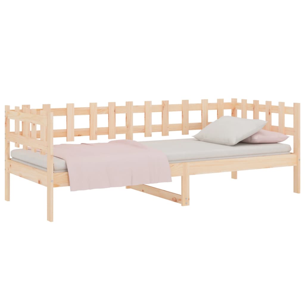 Slaapbank zonder matras 90x190 cm massief grenenhout is nu te koop bij PeponiXL, paradijselijk wonen!