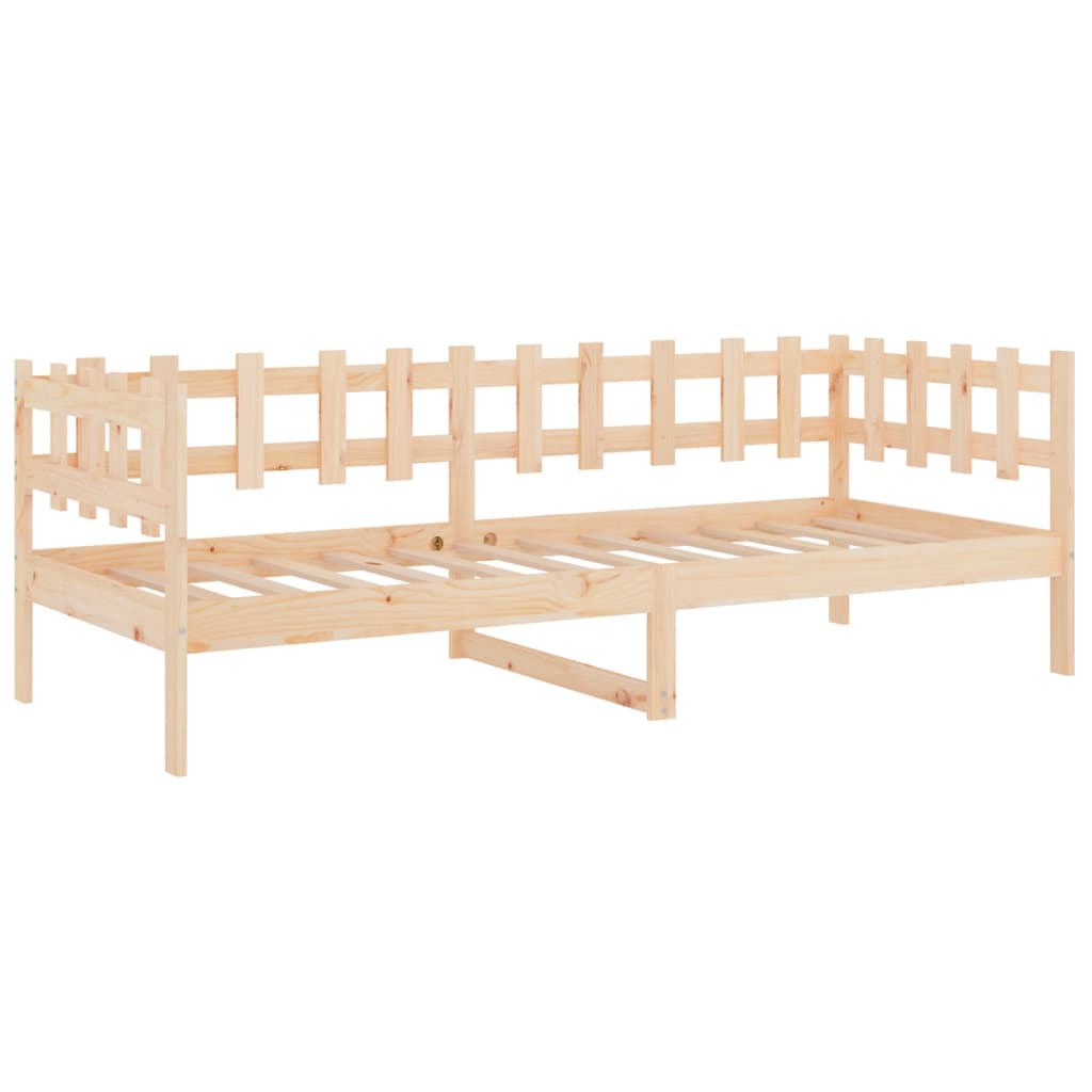Slaapbank zonder matras 90x190 cm massief grenenhout is nu te koop bij PeponiXL, paradijselijk wonen!