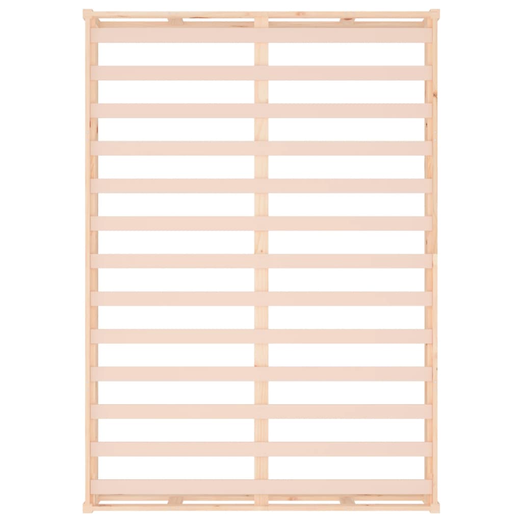 Bedframe massief hout 150x200 cm is nu te koop bij PeponiXL, paradijselijk wonen!