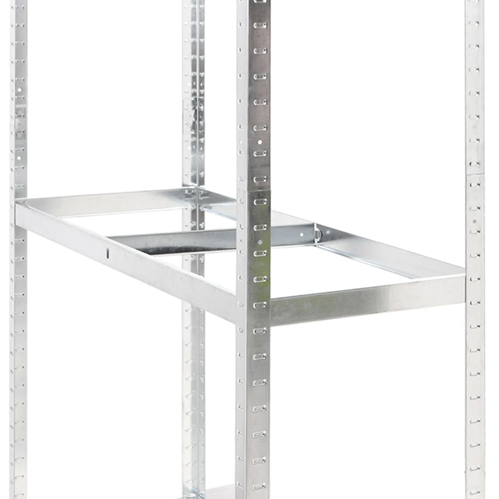 Bandenrekken 3-laags 2 st 110x40x200 cm staal zilverkleurig is nu te koop bij PeponiXL, paradijselijk wonen!