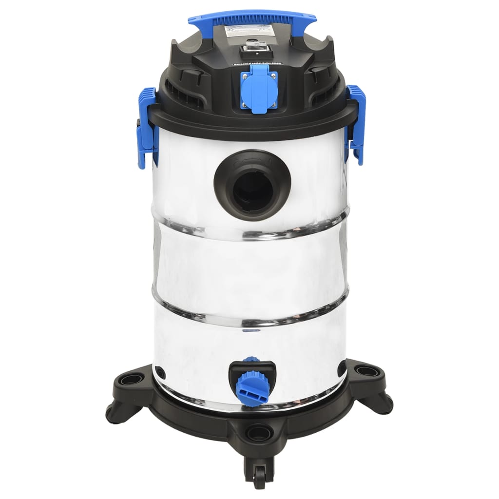Nat- en droogzuiger 1200 W 30 L zilverkleurig is nu te koop bij PeponiXL, paradijselijk wonen!