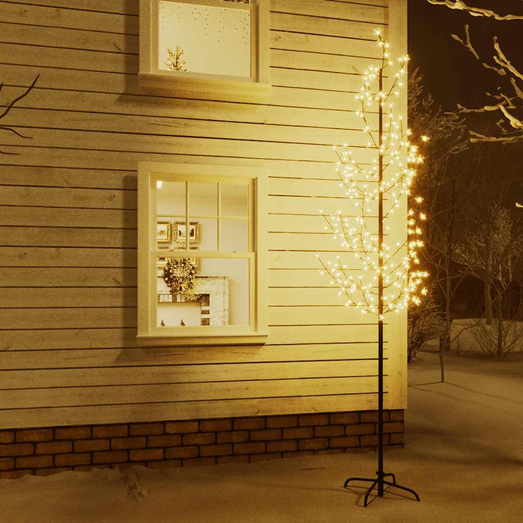 Boom kersenbloesem 368 LED's warmwit 300 cm is nu te koop bij PeponiXL, paradijselijk wonen!