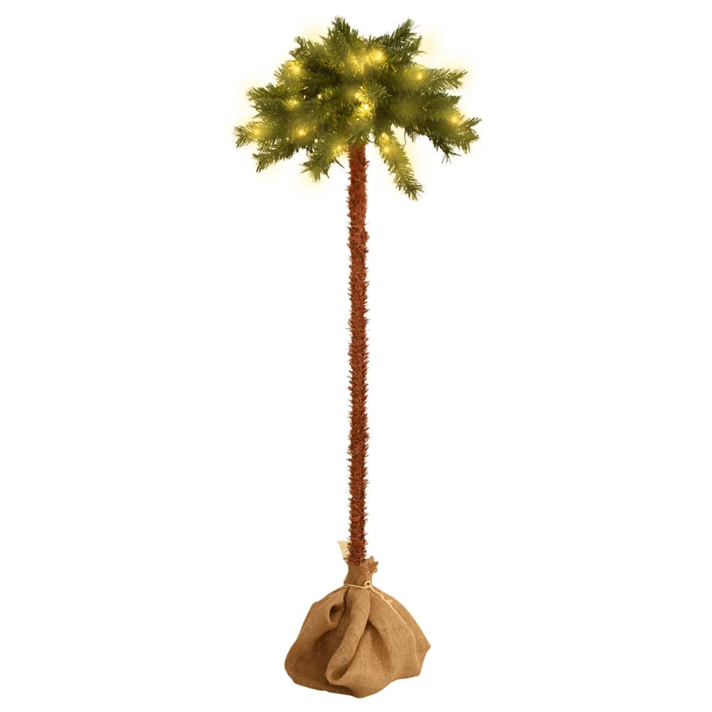Kunstpalmboom met LED's 120 cm is nu te koop bij PeponiXL, paradijselijk wonen!