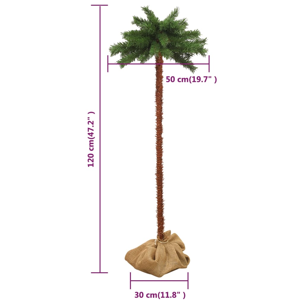 Kunstpalmboom met LED's 120 cm is nu te koop bij PeponiXL, paradijselijk wonen!