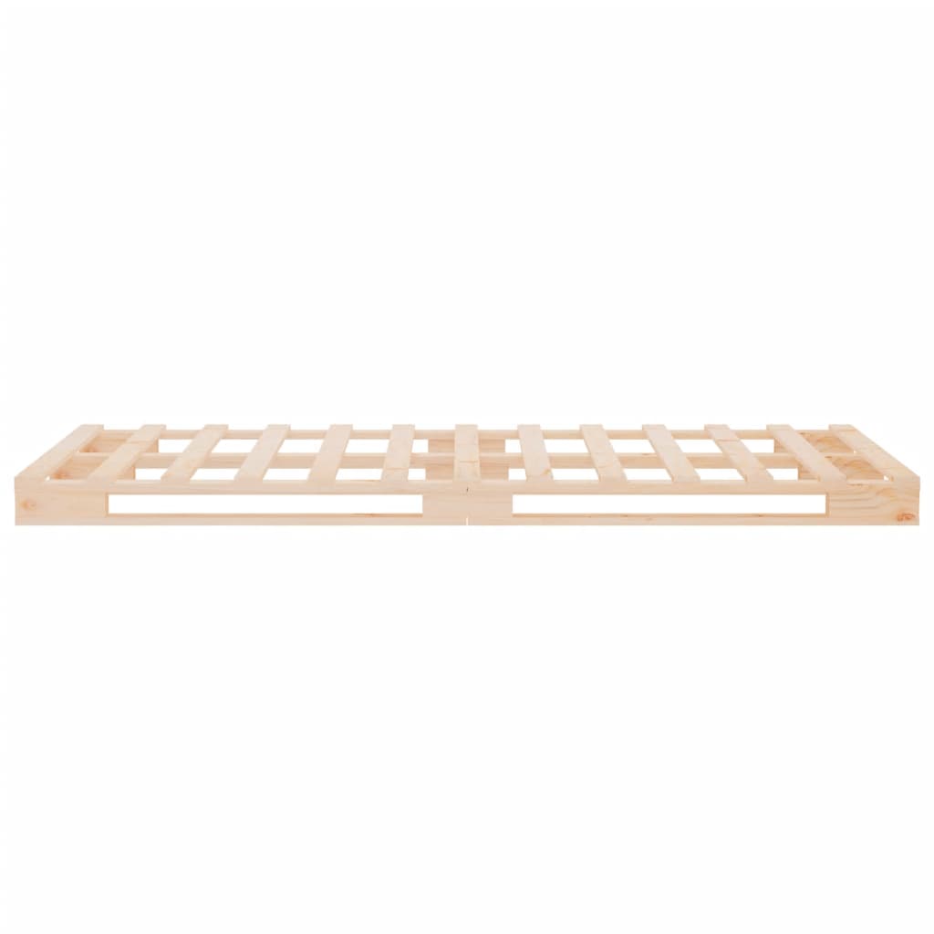 Palletbed massief grenenhout 100x200 cm is nu te koop bij PeponiXL, paradijselijk wonen!