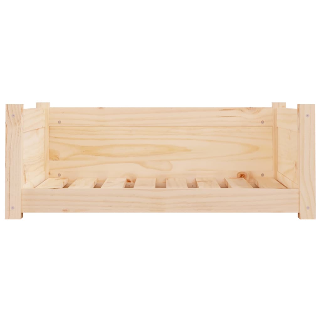Hondenmand 75,5x55,5x28 cm massief grenenhout is nu te koop bij PeponiXL, paradijselijk wonen!
