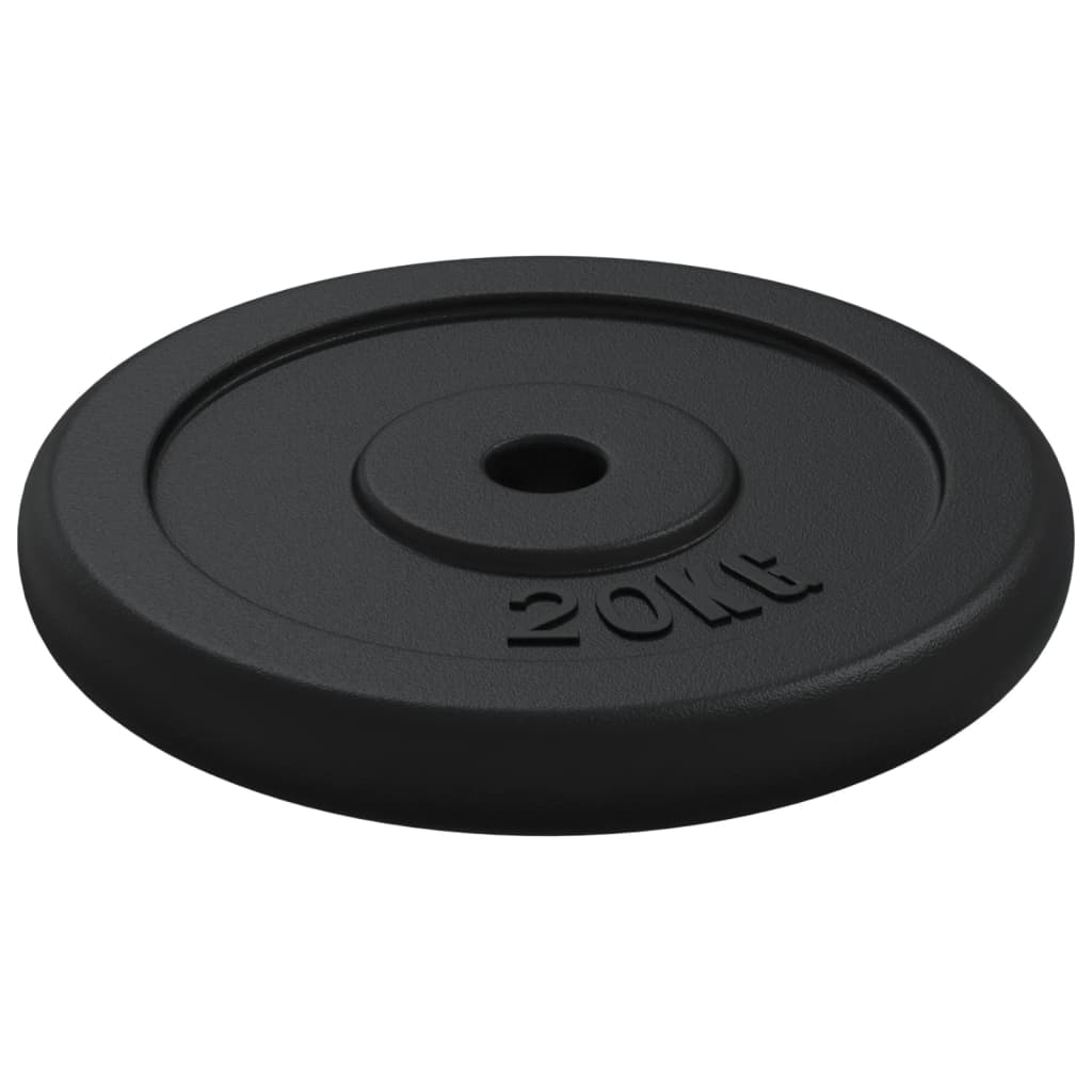 Halterschijf 20 kg gietijzer is nu te koop bij PeponiXL, paradijselijk wonen!