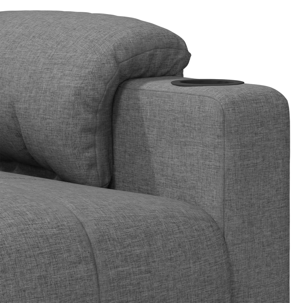 Massagestoel stof lichtgrijs is nu te koop bij PeponiXL, paradijselijk wonen!