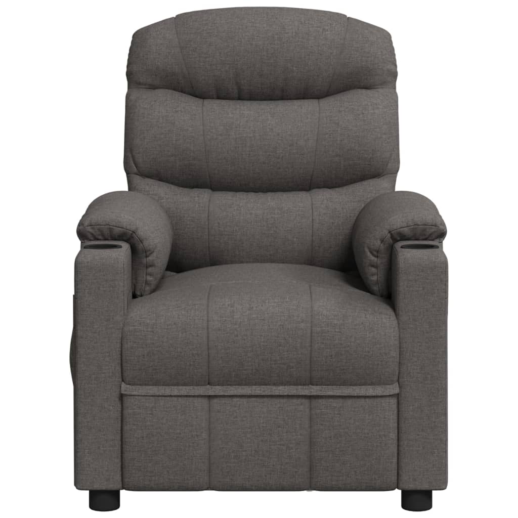 Massagestoel stof donkergrijs is nu te koop bij PeponiXL, paradijselijk wonen!