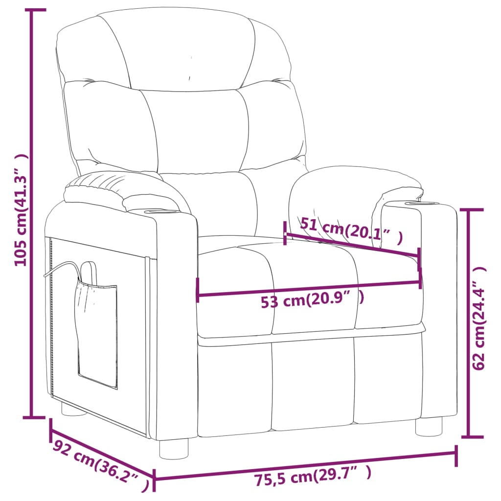 Massagestoel stof zwart is nu te koop bij PeponiXL, paradijselijk wonen!