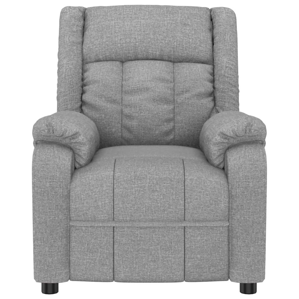 Massagestoel stof lichtgrijs is nu te koop bij PeponiXL, paradijselijk wonen!