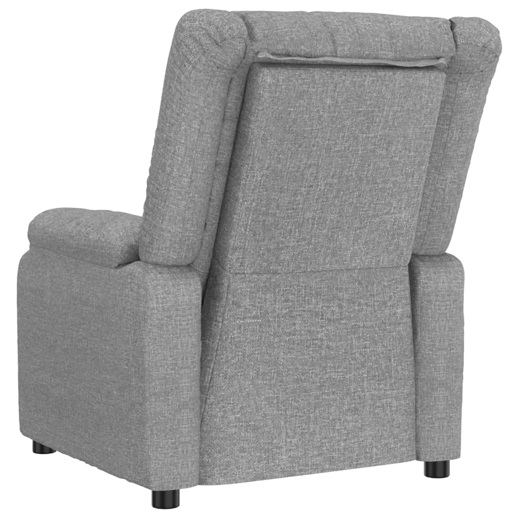 Massagestoel stof lichtgrijs is nu te koop bij PeponiXL, paradijselijk wonen!