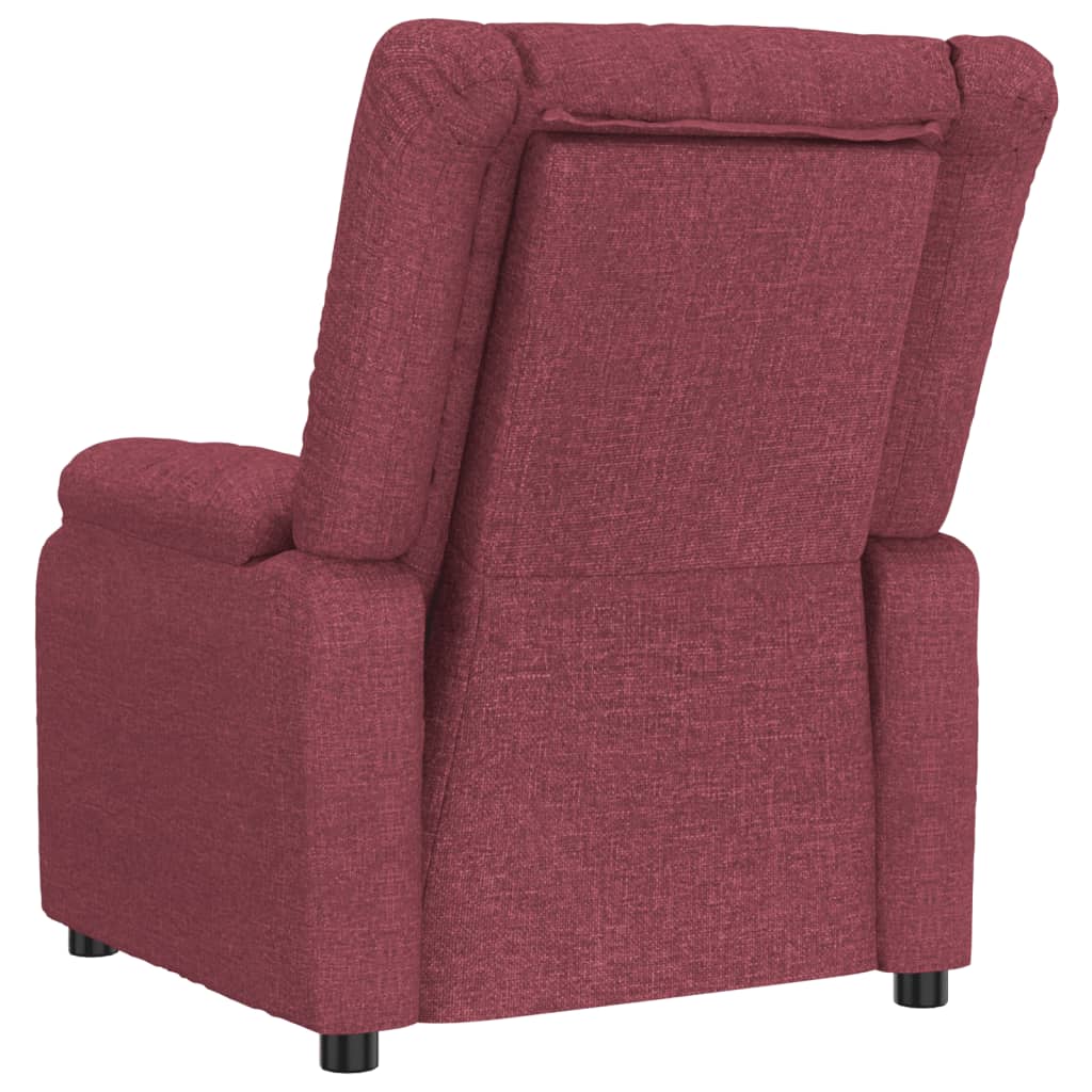 Massagestoel stof wijnrood is nu te koop bij PeponiXL, paradijselijk wonen!
