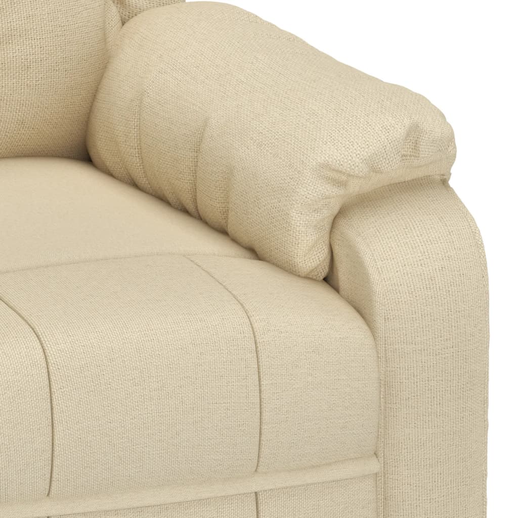 Massagestoel stof crèmekleurig is nu te koop bij PeponiXL, paradijselijk wonen!