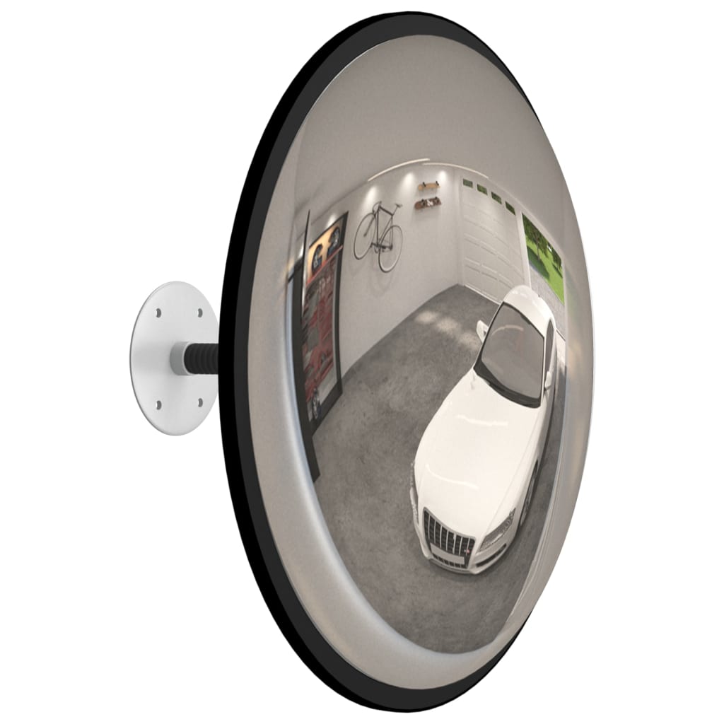 Binnen Verkeersspiegel Convex Zwart Ø40 cm Acryl is nu te koop bij PeponiXL, paradijselijk wonen!