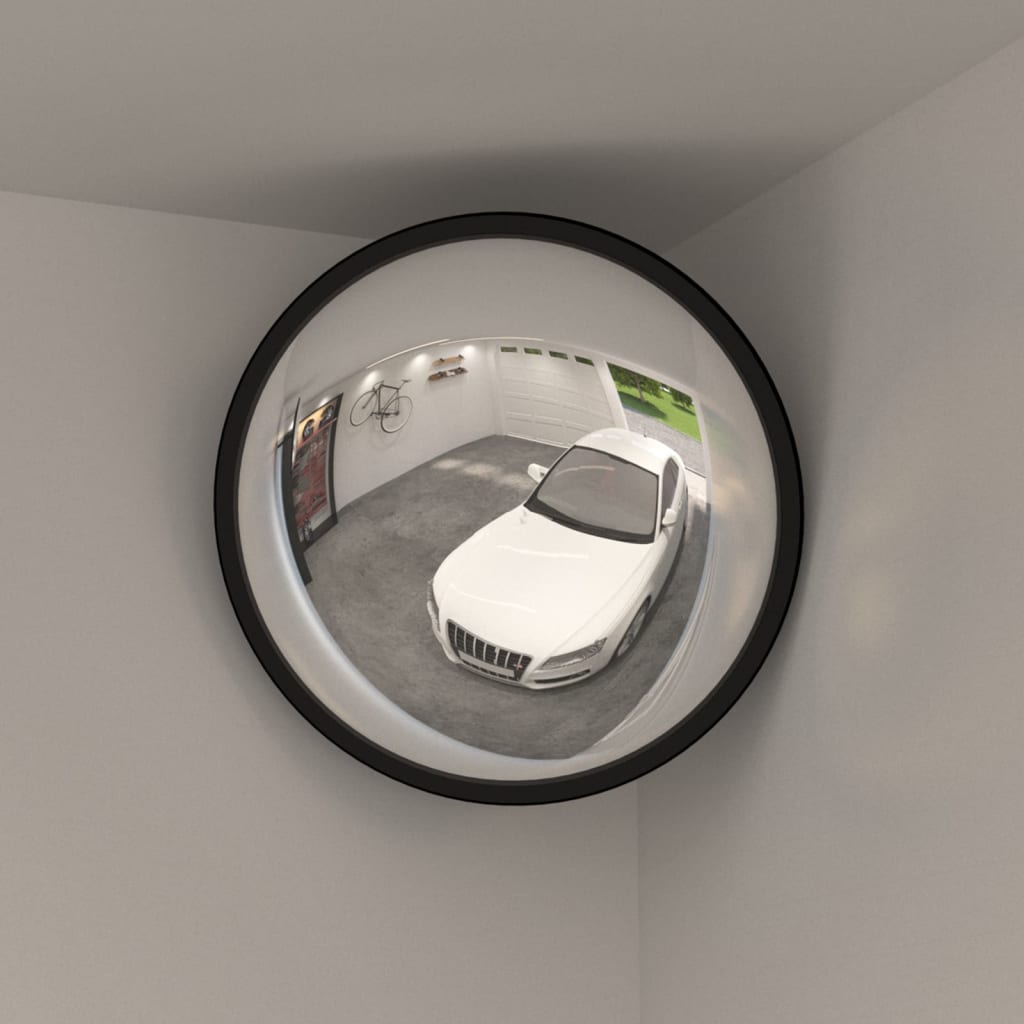 Binnen Verkeersspiegel Convex Zwart Ø40 cm Acryl is nu te koop bij PeponiXL, paradijselijk wonen!