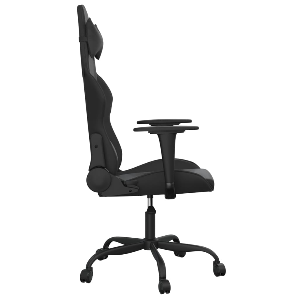 Massage gamestoel kunstleer zwart is nu te koop bij PeponiXL, paradijselijk wonen!