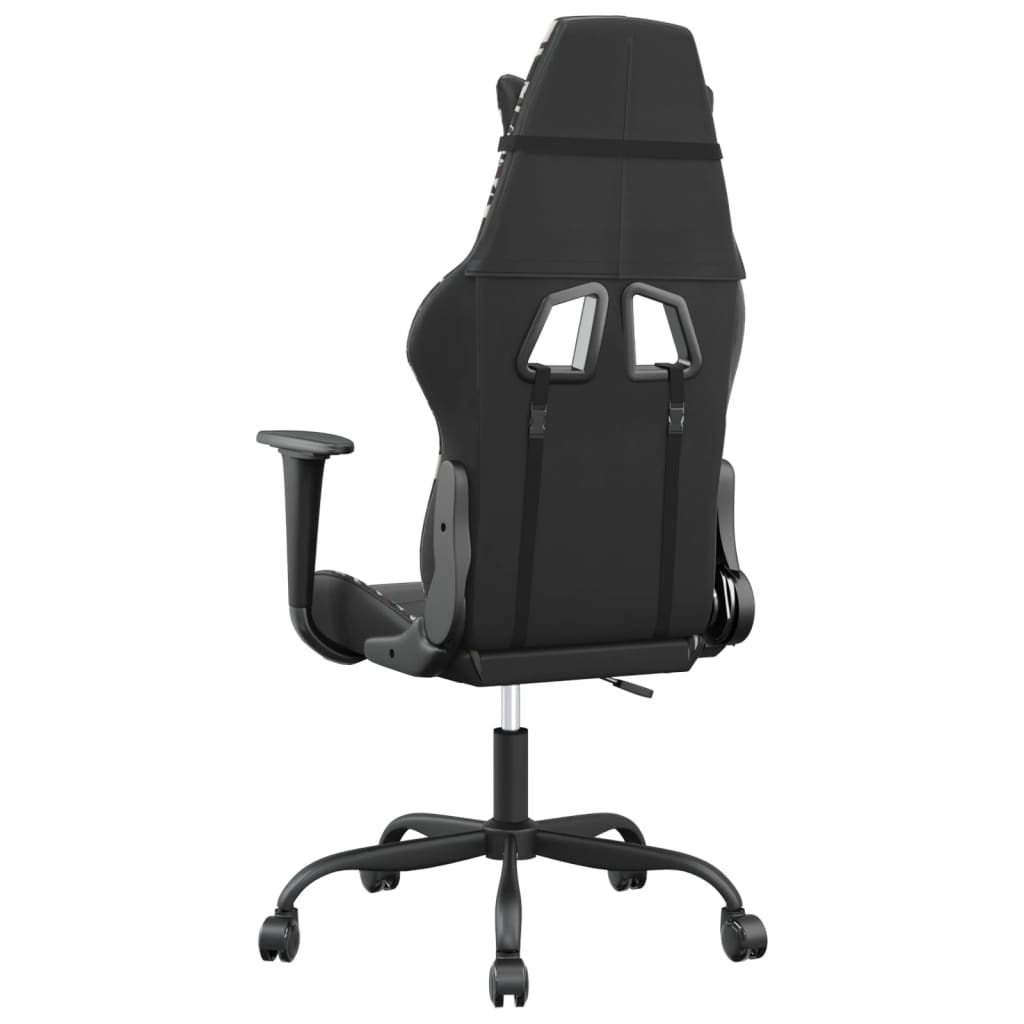 Massage gamestoel kunstleer zwart en camouflage is nu te koop bij PeponiXL, paradijselijk wonen!