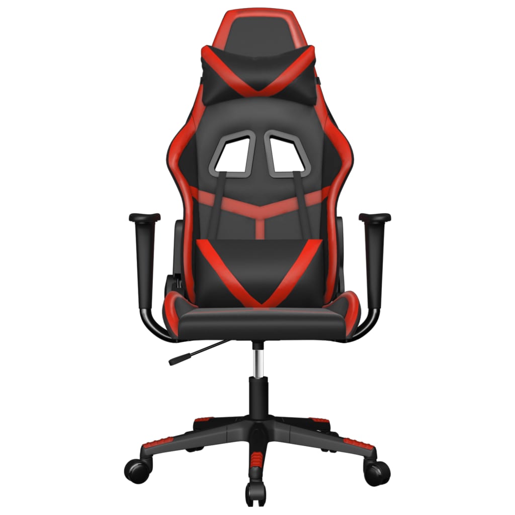 Massage gamestoel kunstleer zwart en rood is nu te koop bij PeponiXL, paradijselijk wonen!
