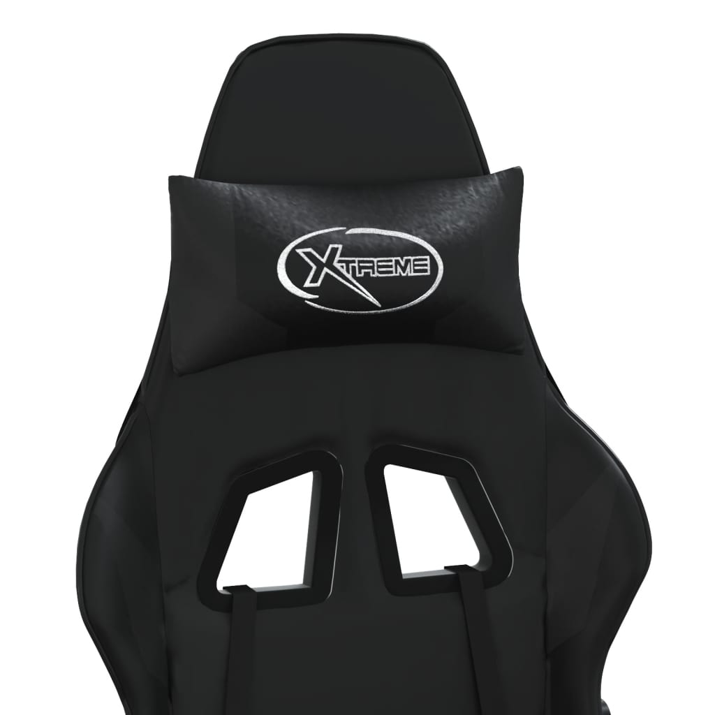 Massage gamestoel kunstleer zwart is nu te koop bij PeponiXL, paradijselijk wonen!