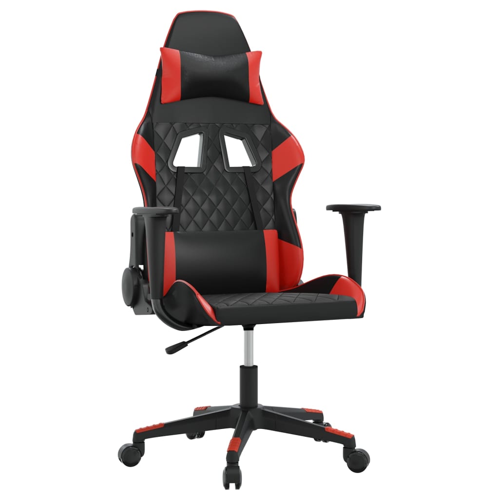 Massage gamestoel kunstleer zwart en rood is nu te koop bij PeponiXL, paradijselijk wonen!