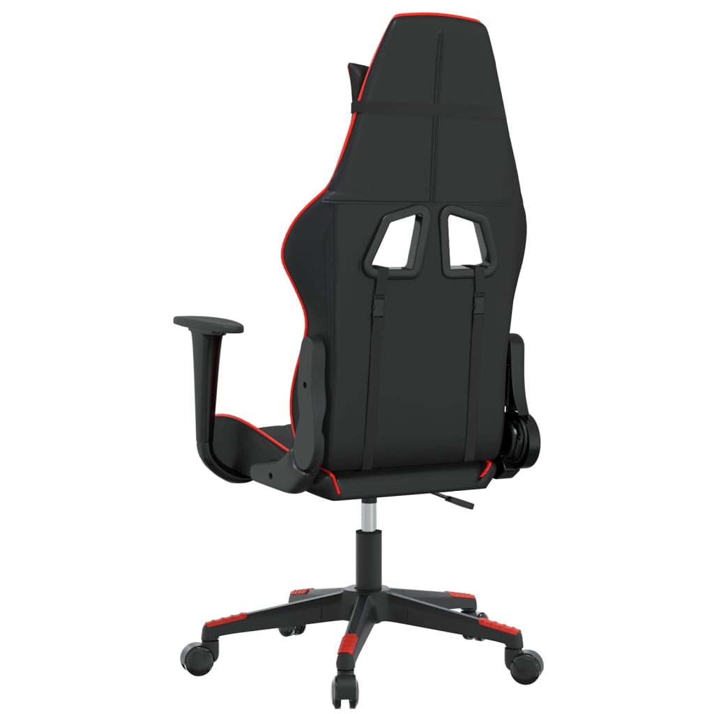 Massage gamestoel kunstleer zwart en rood is nu te koop bij PeponiXL, paradijselijk wonen!
