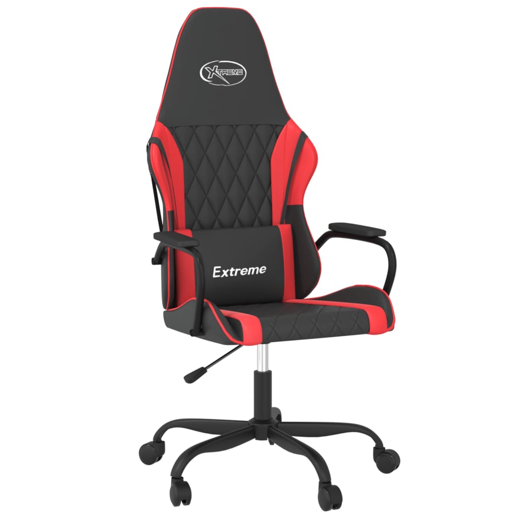 Massage gamestoel kunstleer zwart en rood is nu te koop bij PeponiXL, paradijselijk wonen!