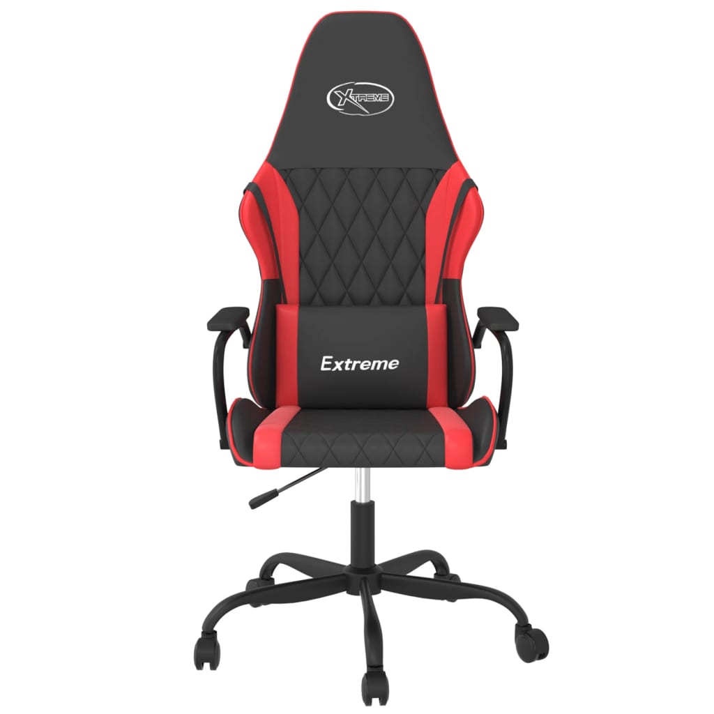 Massage gamestoel kunstleer zwart en rood is nu te koop bij PeponiXL, paradijselijk wonen!