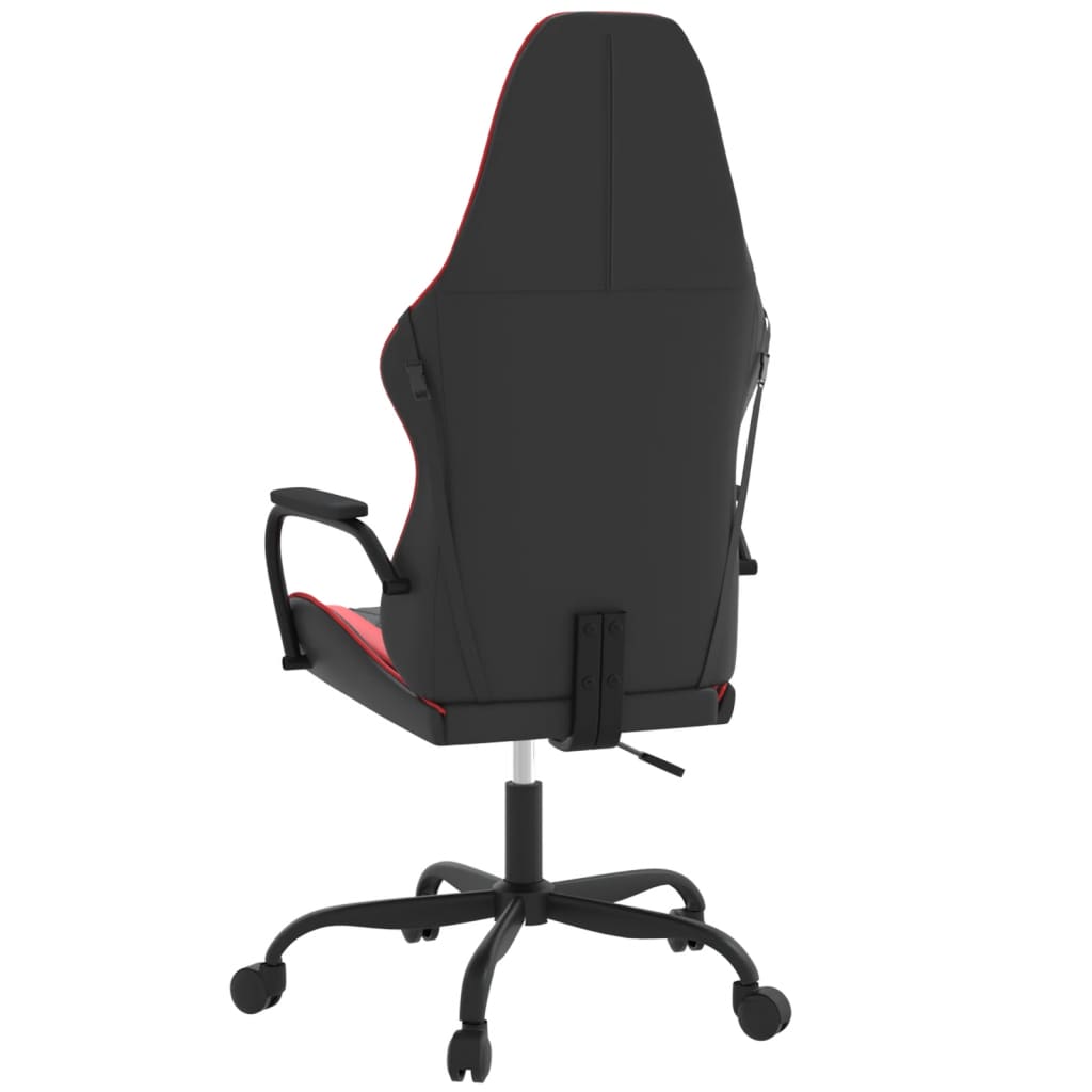 Massage gamestoel kunstleer zwart en rood is nu te koop bij PeponiXL, paradijselijk wonen!