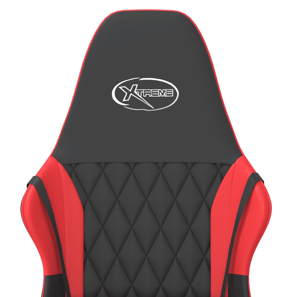 Massage gamestoel kunstleer zwart en rood is nu te koop bij PeponiXL, paradijselijk wonen!