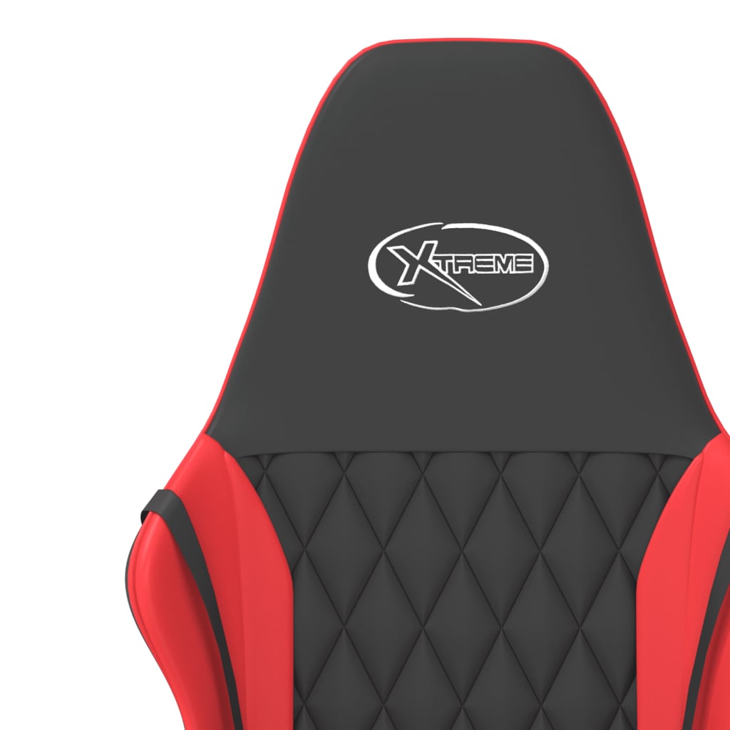 Massage gamestoel kunstleer zwart en rood is nu te koop bij PeponiXL, paradijselijk wonen!