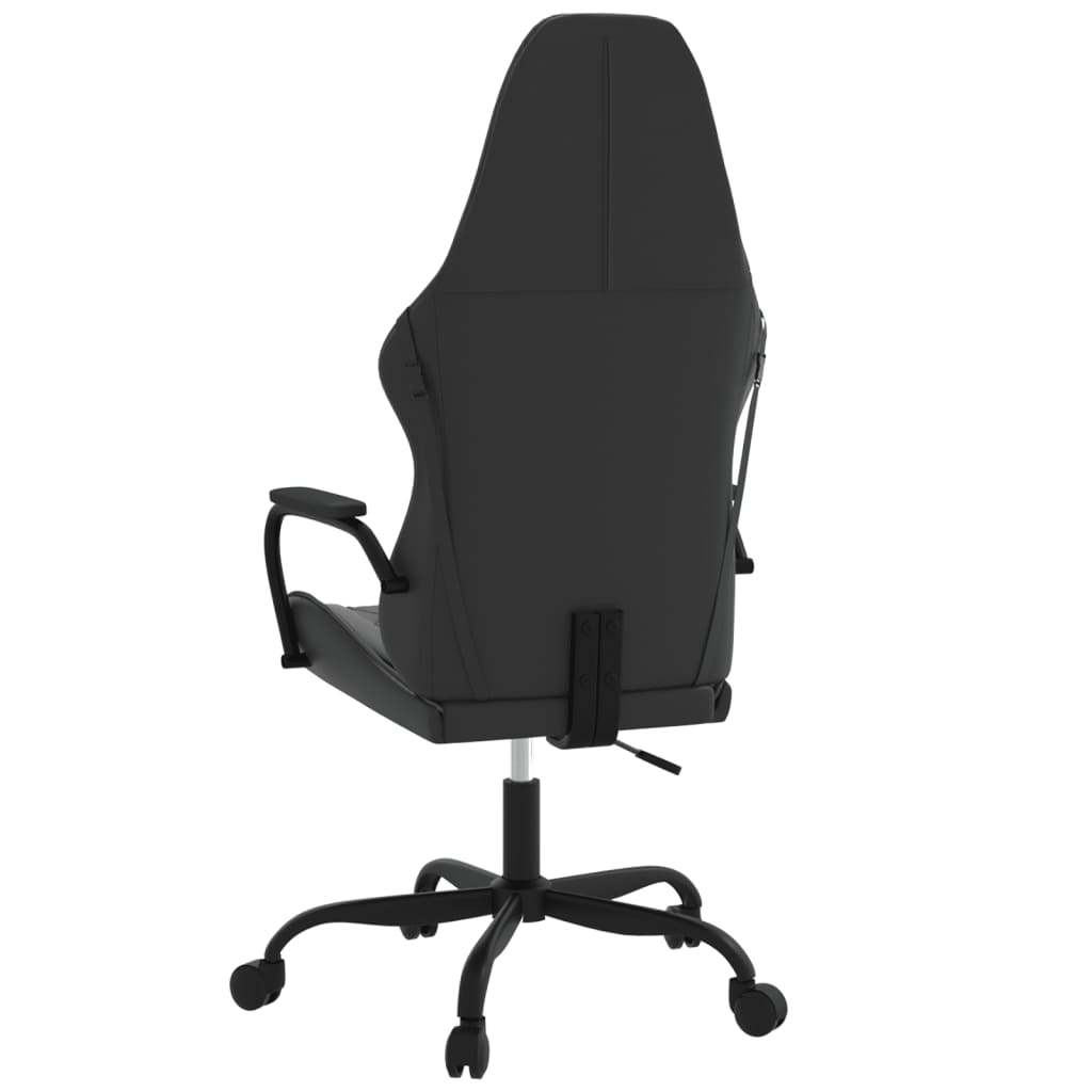 Massage gamestoel kunstleer zwart en grijs is nu te koop bij PeponiXL, paradijselijk wonen!