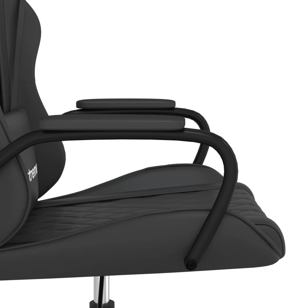 Massage gamestoel kunstleer zwart is nu te koop bij PeponiXL, paradijselijk wonen!
