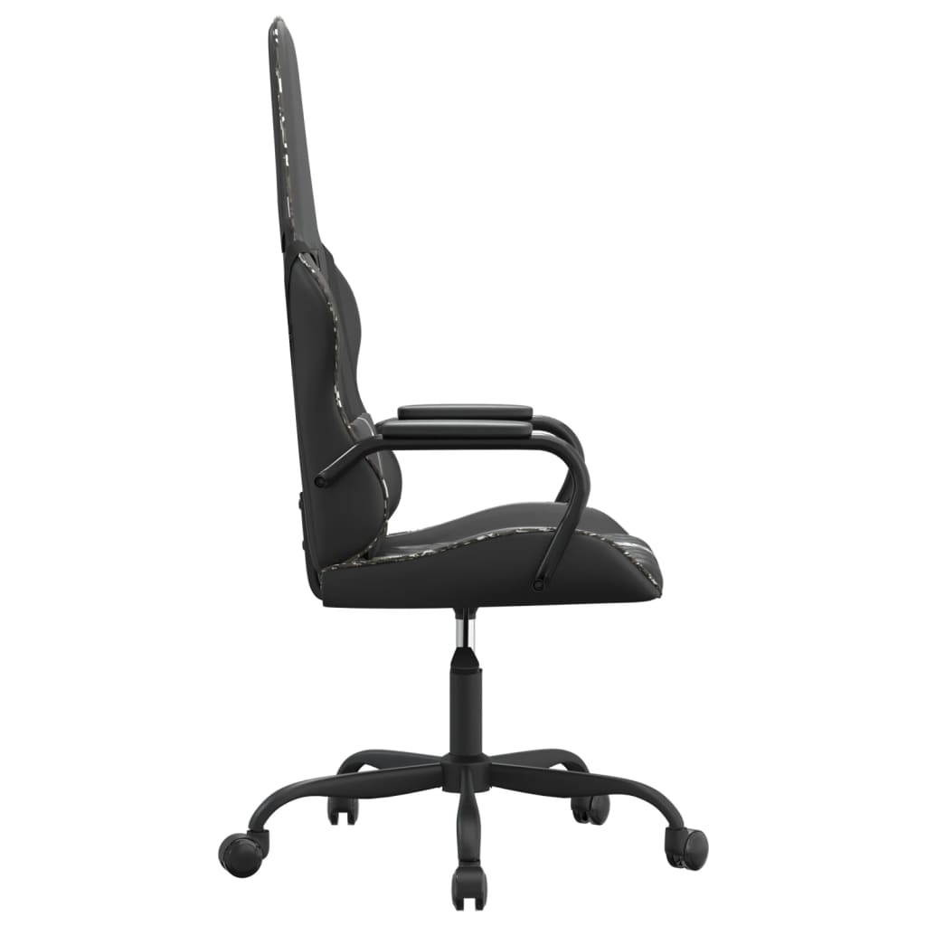 Massage gamestoel kunstleer camouflage en zwart is nu te koop bij PeponiXL, paradijselijk wonen!
